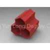 Custom 3 Bottle Honeycomb Red Wine Display Stands For Party thumbnail-1