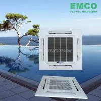 4-way Cassette Type Water Chilled Fan Coil Unit-E Type-0.5RT thumbnail-2