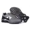 Nike Shox Grey Black Silver Cheap Running Shoes for Women thumbnail-1