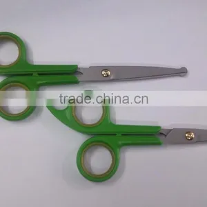 Stainless Steel Pet Grooming Scissor Set Plastic Handle/ New Model of Pet Grooming Scissor Set thumbnail-3