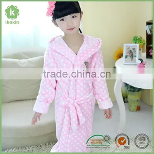 Environmental Super Soft Flannel Children Bathrobe thumbnail-2