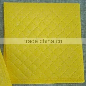 Needle Punched Nonwoven Cleaning Cloth in Kithcen,floor, Glass 50%viscose, 50%polyester thumbnail-1