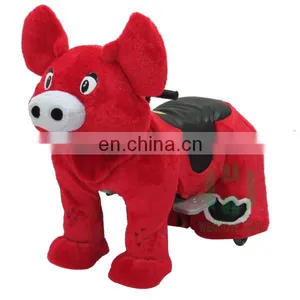 New Arrival!!!HI CE Pig Electric Ride on Animal for Adult Size,electric Ride on Toy Made in China thumbnail-4