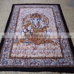 New GANESH BUDDHA PRINTED INDIAN PRINTED TAPESTRIES thumbnail-6
