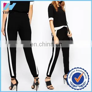Yihao Trade Assurance Wholesale New Fashion Contrast Color Relaxed Safety Jogger Pants thumbnail-1