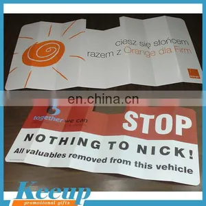 Custom Printing Cardboard Car Windshield Sunshade thumbnail-2