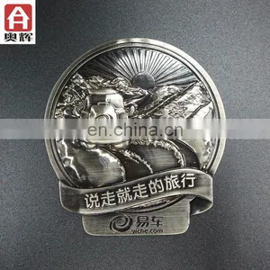 Top Factory Price Antique Copper Car Badge for Sale thumbnail-1