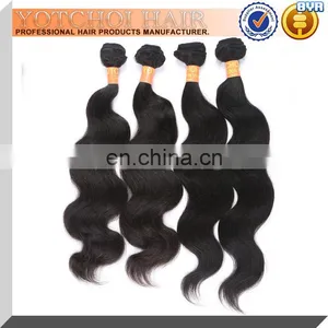 Natural Body Wave 100% Human Brazilian Virgin Hair Weaves Pictures,Virgin Brazilian Malaysian Peruvian Hair Wholesale thumbnail-1