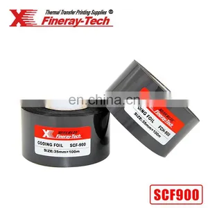 Package Date Coding SCF900 FC3 Digital Hot Stamping Ribbons and Foils Machine Ribbon thumbnail-3