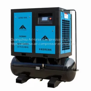Servo Motor Inverter Rotary Screw Air Compressor Save Power thumbnail-1