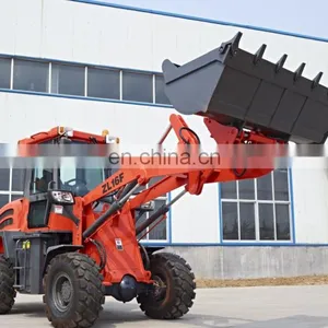 Hydraulic 4WD Boom Backhoe Loader ZL16D thumbnail-1