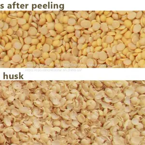 Electric Soybean Peeling Machine Hot Sale Dry Processing Dal Sheller Bean Husking Splitting Peas Peel Machine Price Mini Plant thumbnail-4