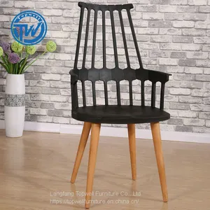 DC-6045 Topwell Hot Sale PP Plastic Chair Leisure Chair Dining Chair thumbnail-3