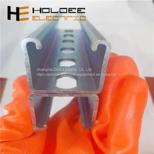 Slotted Steel C/u Unistrut Channel/perforated Steel Section Retailing thumbnail-1