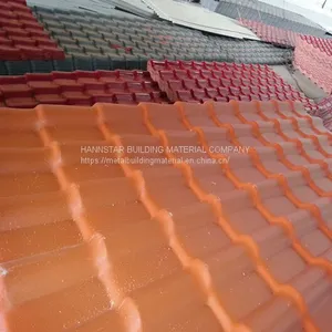 All Kind of Color Synthetic Resin Tile UPVC Tiles Used for Roof thumbnail-2
