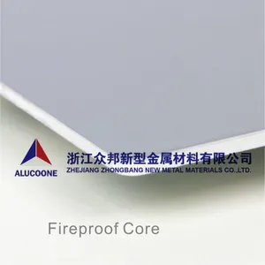 ALUCOONE Fire Proof Exterior Cladding Composite Sheets Wood Grain 8x4 Acm Acp thumbnail-4