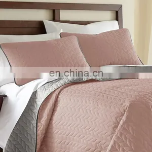 Wholesale Comforter Folded Soft Microfiber Lightweight Coverlet for All Season Fabric Microfiber Quilt thumbnail-2