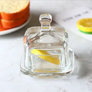 Wholesale Handmade Glass Dessert Dome, Glass Dome With Plate for Home Decor Wedding Decoration & Gift thumbnail-2