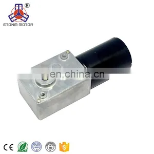 24V 12volt Brushless Worm Gear Motor Low Rpm 3rpm dc Motor thumbnail-3