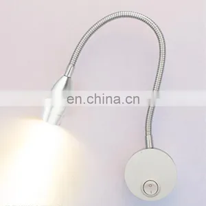 Energy Saving Aluminum Material Bed Led Lamp Snake Like Flexible Led Table Lamp Adjustable Arm Bed Reading Lamp thumbnail-5