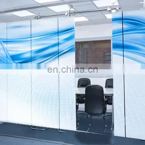 10mm, 12mm Silk Screen Printing Tempered Glass for Wardrobe Door thumbnail-1