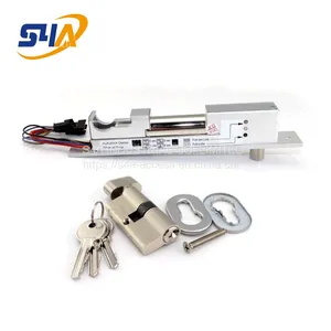 S4A Manufacturer Deadbolt Lock (All Purpose Type) DC12V Bolt Lock Suitable For Different Door thumbnail-3