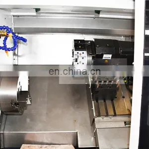 High Precision Speed Slant Bed Inclined Auto Turning Center Cnc Lathe Machine TCK6340S thumbnail-4