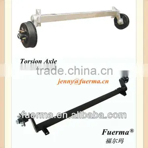 Rubber Torsion Axle Without Brake thumbnail-1