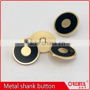 Customizable Enamel Plating Metal Shank Suits Button thumbnail-3