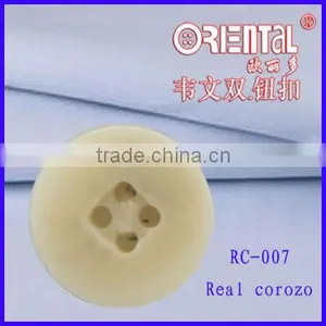 4 Holes off White Dyeable Natural Corozo Button thumbnail-1