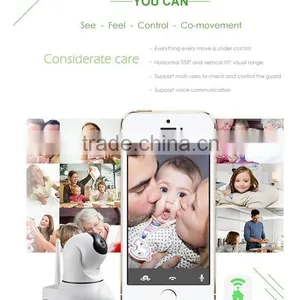 Wireless Wif ip Camera Support 8 Zones 64 Wireless Alarm Sensors,remote Control Home Safty by IOS & Android APP Web Browsers thumbnail-3