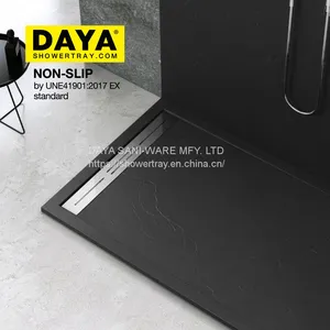 New Design American Style Waterproof Resin Show Base Shower Tray thumbnail-1