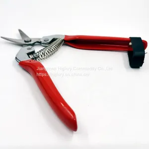 Garden Branch Cutting Scissors Tree Pruning Tool Stainless Steel Pointed Pruning Shears With Plastic Handle thumbnail-3