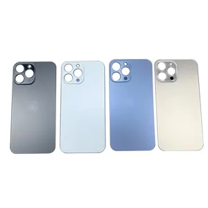 For IPhone 13 Pro Back Cover With Big Hole Tempered Glass Anti-Scratch Camera Phone Cell Phone Parts thumbnail-4