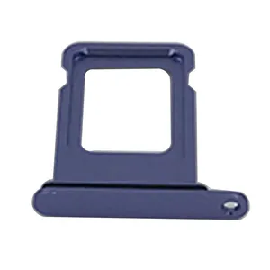 Mobile Phone Sim Cards For IPhone 12 Dual Sim Card Tray Slot Holder Adapter Cell Phone Spare Parts thumbnail-2
