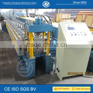 GI/PPGI/Stainless Steel L/V Shape Gutter Forming Machine thumbnail-1