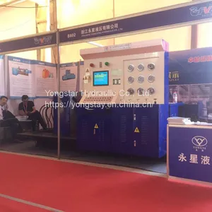 Highly Automated YFT-200 Claws Clamping Type Horizontal Ball Valve Test Equipment for Flange Valve Sealing and Shell Test thumbnail-3