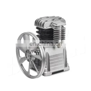 Bison China Exporters 1000Rpm 8Bar 3Hp 2.2Kw Italian Compressor Air Piston Pump thumbnail-1