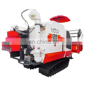 Rice Combine Harvester YAZU 128 HP Harvester Easy to Operate thumbnail-2