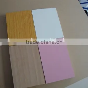 Warm White Melamine Plywood Factory thumbnail-1