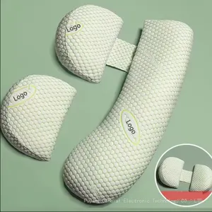 Pregnancy Pillow, Pregnancy Body Pillow for Sleeping，Luxury Maternity Pillow Support for Pregnant Women, Pregnancy Must Haves, Side Sleeper Pillows thumbnail-3