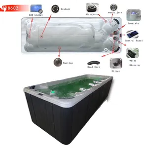6m Swimming Pool Spa Balboa Hot Tubs Spas Fiberglass Hot Tub Shells thumbnail-6