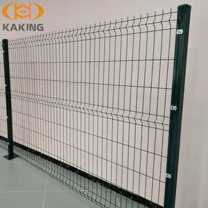 PVC Coated 3D Wire Mesh Fence Galvanized Welded Wire Mesh Fence Panel Outdoor thumbnail-3
