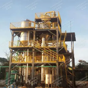 Skid-Mounted MVR Evaporator for Wastewater Treatment Tubular Design 50-500L/h 304 Steel thumbnail-2