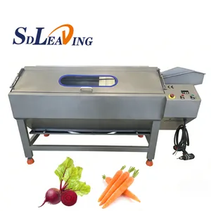 Automatic Sweet Potato Washing and Peeling Machine Auto Sweet Potatoes Brush Washer Peeler Cleaning Machines thumbnail-1