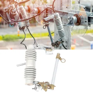 High Voltage Drop Out Fuse Cutout 33KV 27KV 24KV for Overhead Lines thumbnail-2