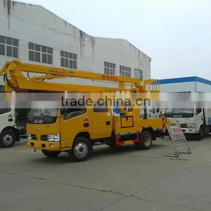 Factory Price Dongfeng Crew Cab Electric Platform Truck,14M Climbing Platform Truck thumbnail-4