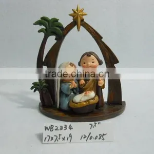 Polyresin Religious Nativity Set Religious Item Home Decoration Desktop Decoration thumbnail-1