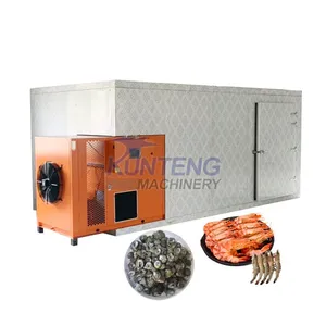 Electric Heat Pump Dryer Industrial Food Drying Machine Dehydrator Ear Snail Shrimp Seafood Dryer EPC thumbnail-1