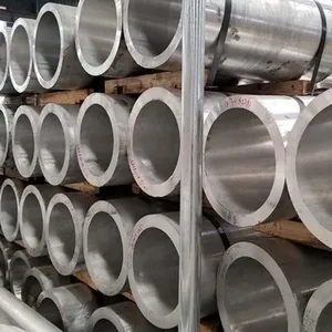 Factory Seamless Steel Pipe Aluminum Alloy Hollow Round Tube Pipe High Quality Large Out Diameter Aluminum Pipe Tube Factory Price thumbnail-1